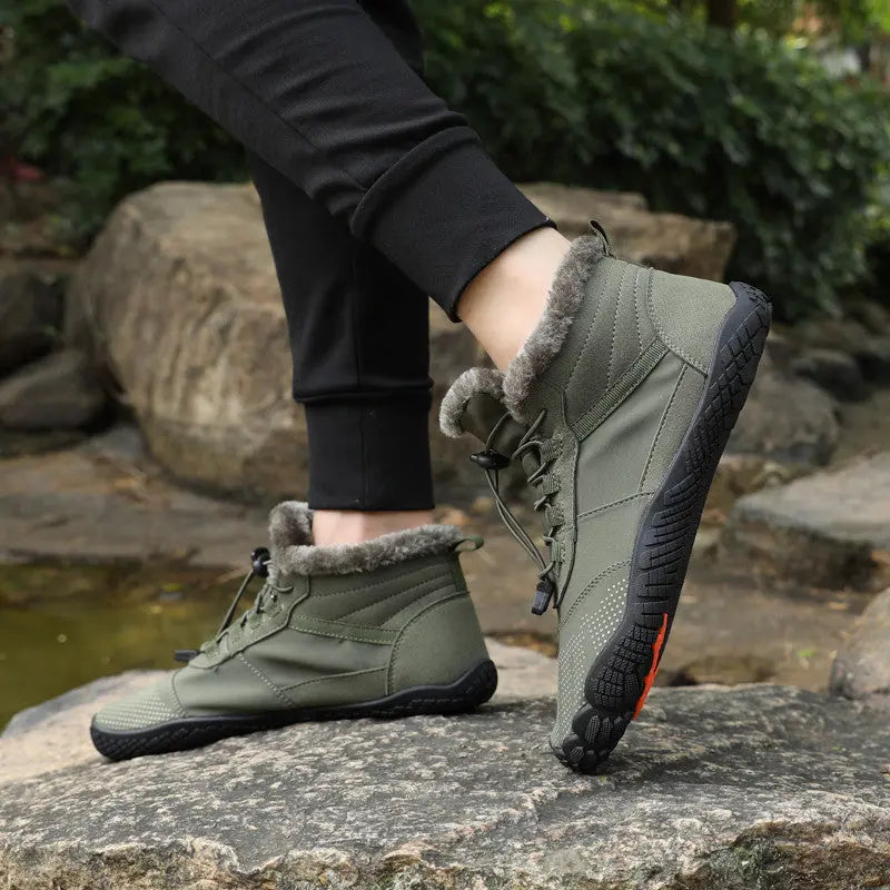 Jesse Barfußschuhe mit breitem Zehenbereich. Komfortable, atmungsaktive Unisex-Schuhe mit ultradünner Sohle.