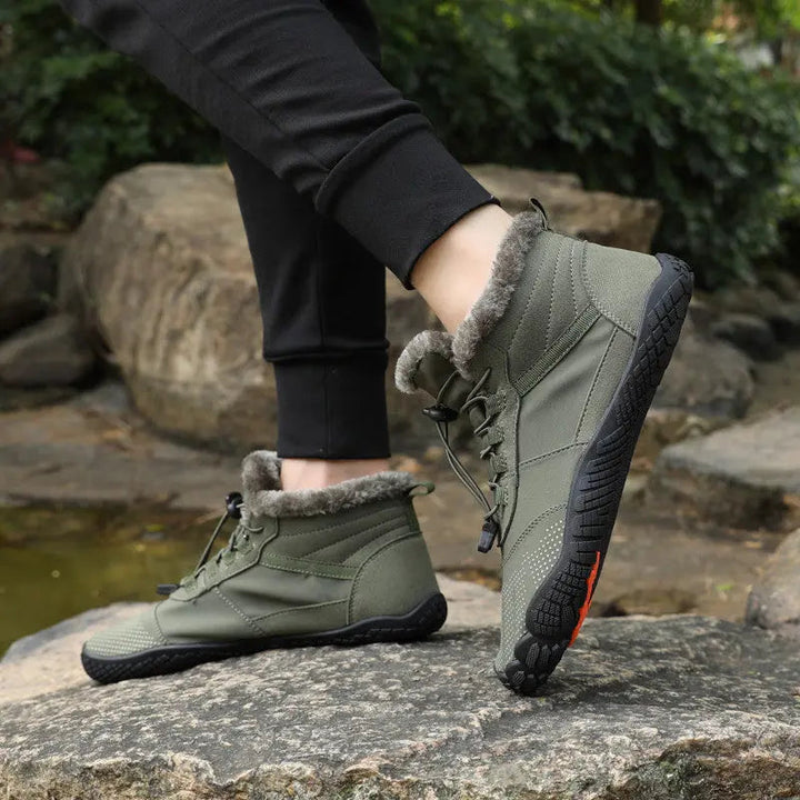 Jesse Barfußschuhe mit breitem Zehenbereich. Komfortable, atmungsaktive Unisex-Schuhe mit ultradünner Sohle.