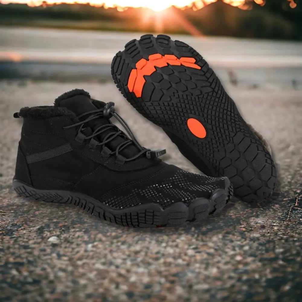 Jesse Barfußschuhe von hinten. Minimalistisches Design, ultradünne Sohle für Damen & Herren, natürlicher Komfort.