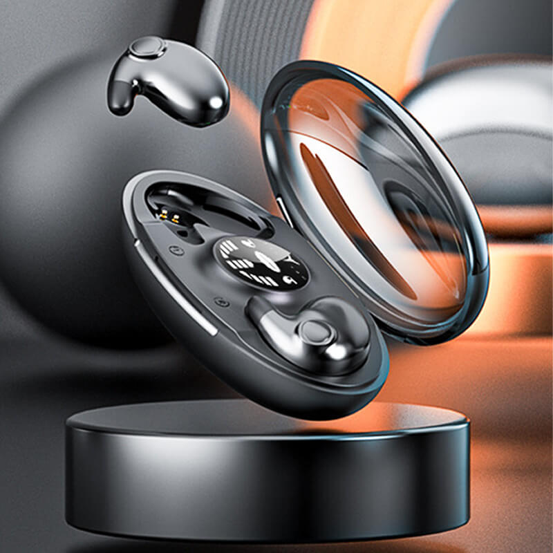 Kabellose Bluetooth In-Ear Kopfhörer, ultraleicht für Schlaf & Sport. Komfortable Ohrhörer mit Geräuschunterdrückung.