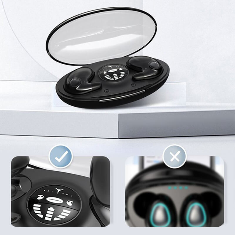 In-Ear Kopfhörer mit aktiver Geräuschunterdrückung. Kabellose Bluetooth Ohrhörer für ungestörten Schlaf & konzentrierten Sport.
