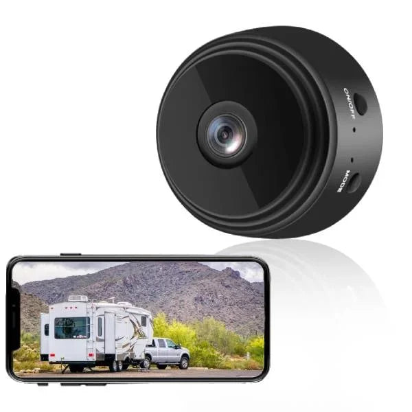 Kabellose HD-Rückfahrkamera mit Nachtsicht für Wohnmobil & Camper, ideal für sicheres Parken & Fahren.