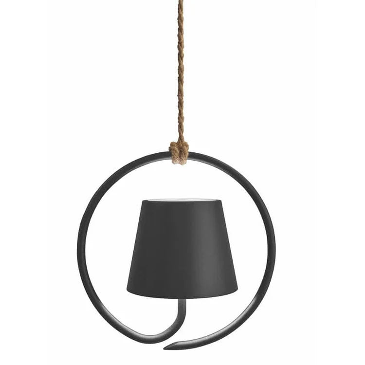 Tragbare LED Deckenleuchte, dimmbar, ideal für stimmungsvolle Innenbeleuchtung ohne Kabel.