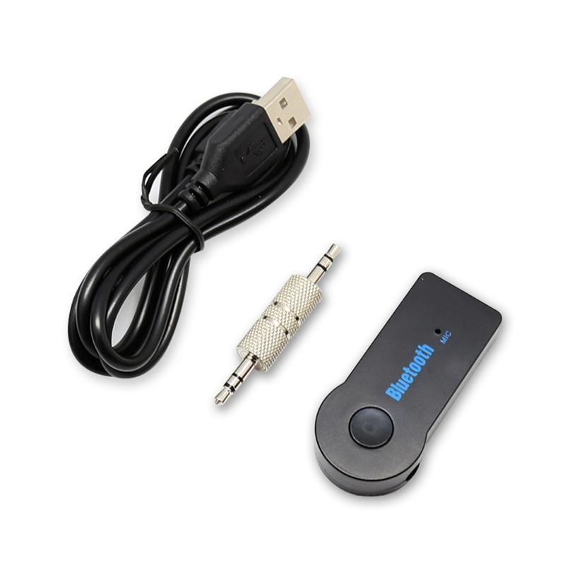Multifunktionaler Bluetooth 5.0 Empfänger mit AUX-Anschluss, kabellos für Musik-Streaming und Freisprechanrufe.