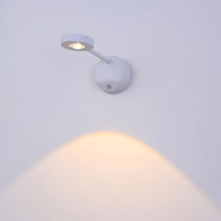 Dimmbarer LED Spot kabellos mit Bewegungssensor, 360° drehbar, vielseitige Schrank- & Wandlampe.