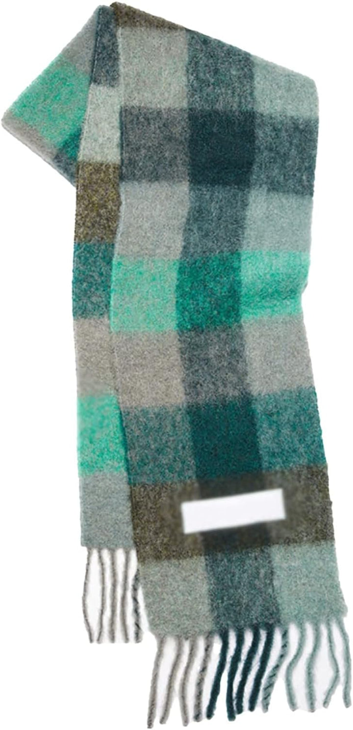 Modischer Herbst-Winter-Schal für Damen, kariert & warm, ein stilvolles Statement-Piece.