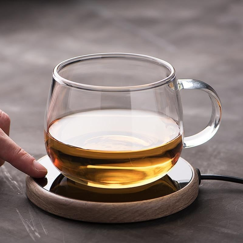 Unisex Getränkewärmer: ideale Geschenkidee für Kaffee- und Teeliebhaber, genießen Sie immer warm.