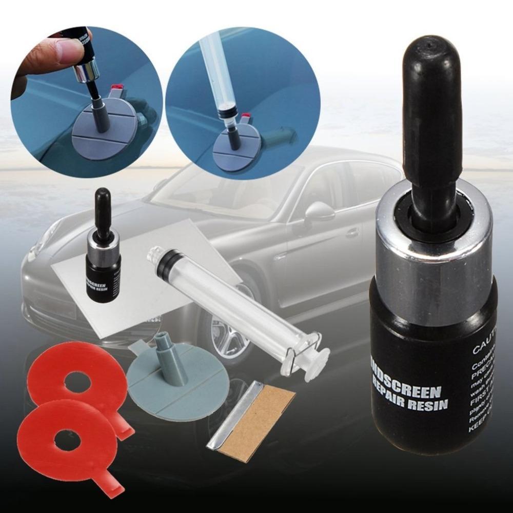 Kfz Nano Glas Reparaturset für Windschutzscheiben: Repariert Risse & Steinschläge schnell und effektiv.