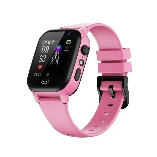 Kinder Smartwatch KidSafe Pro mit 4G Telefonie, Videoanrufen & Aktivitätstracker für Kommunikation & Spass.