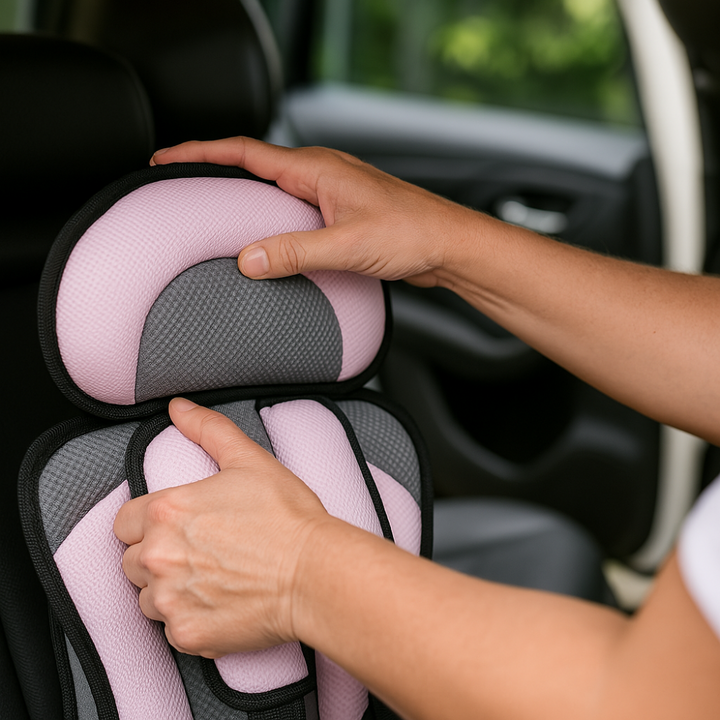 Sicherer Kindersitz mit Seitenaufprallschutz, ideal für Familienreisen & Autozubehör.