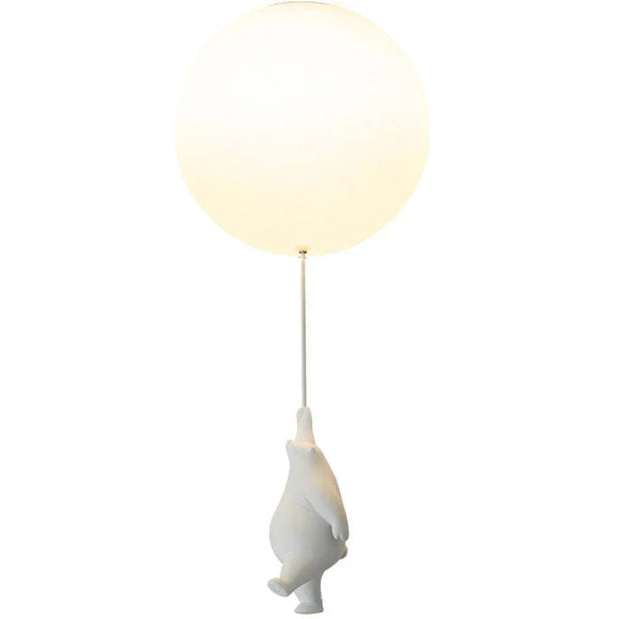 Helle Kinderzimmerlampe: Deckenleuchte Bär & Ballon, energieeffiziente LED für sanftes Licht.