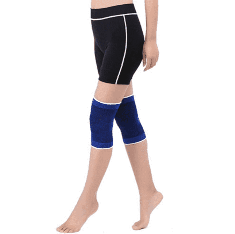 Unisex Kinder Kniepolster aus Nylon Spandex. Weicher Knieschutz & Gelenkstütze für Sport und Aktivität.