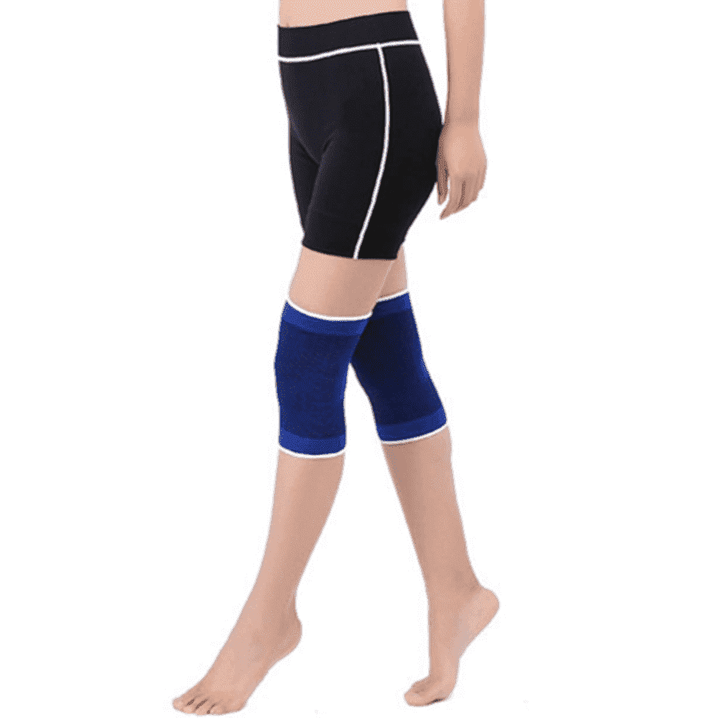 Unisex Kinder Kniepolster aus Nylon Spandex. Weicher Knieschutz & Gelenkstütze für Sport und Aktivität.