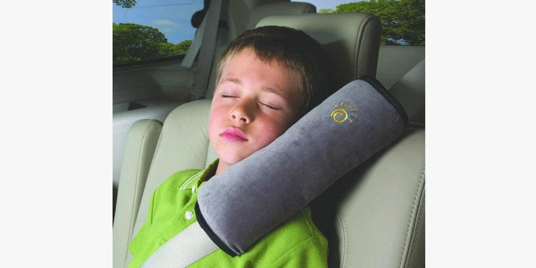 Kinder-Sicherheitsgurt-Kissen für bequeme und sichere Autofahrten; weiches Reisekissen für Kinder.