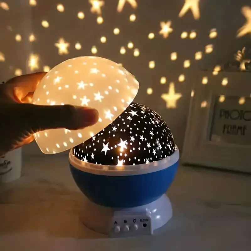 Kinderzimmer Sternenprojektor Nachtlicht für süße Träume, projiziert Sterne & Galaxien an die Decke. Ideal für Babys.