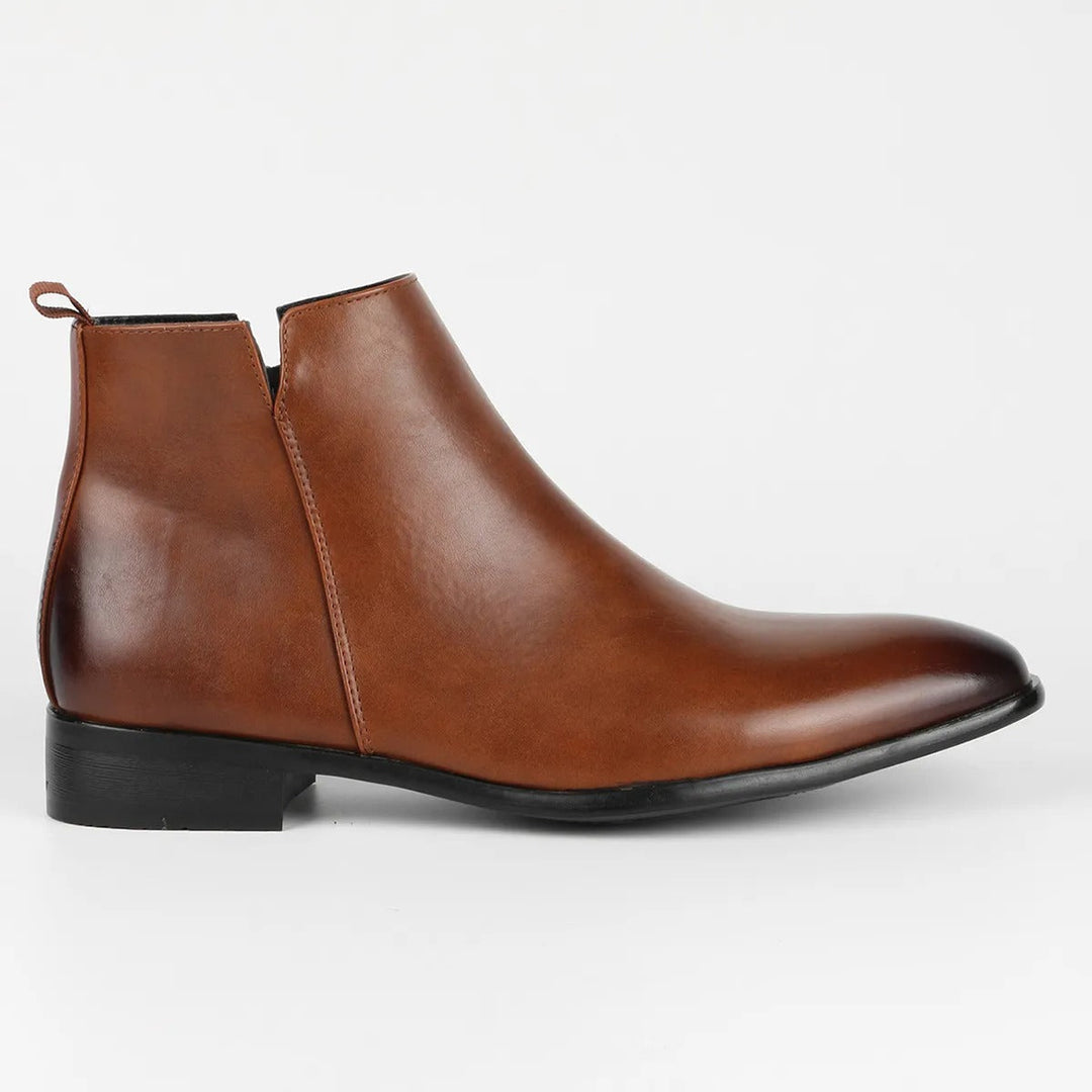 Klassische Herrenstiefel in Schwarz, Retro-Stil mit Komfort & Eleganz für Freizeit und Alltag.
