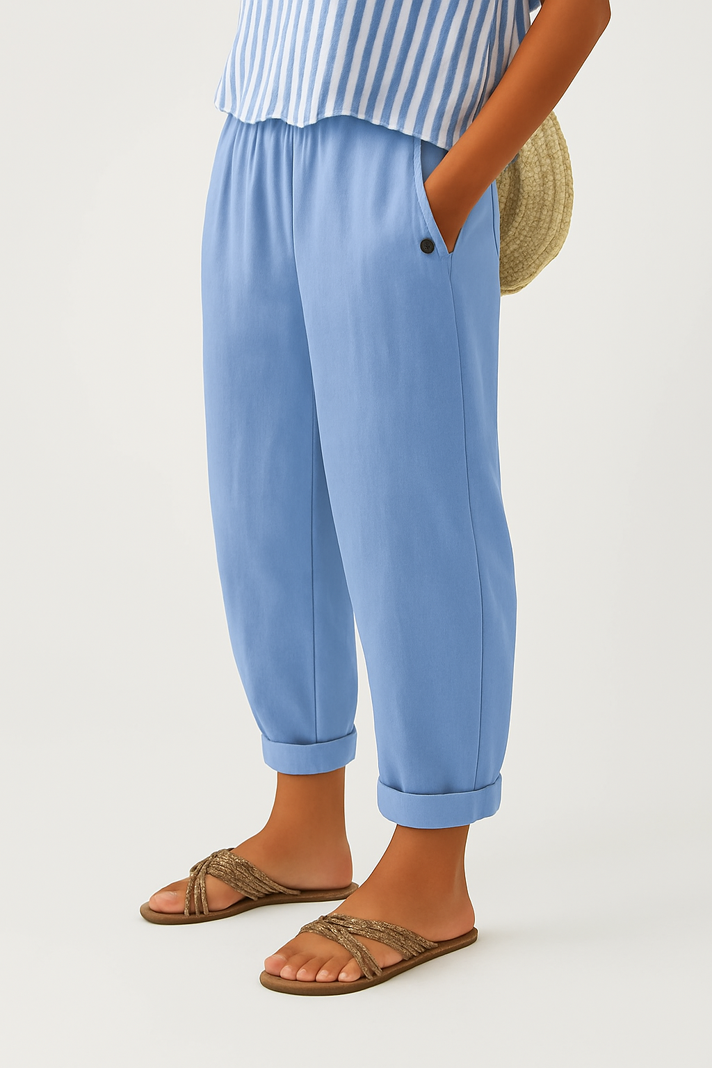 Bequeme klassische Damenhose für einen zeitlosen Stil, komfortabel und elegant.
