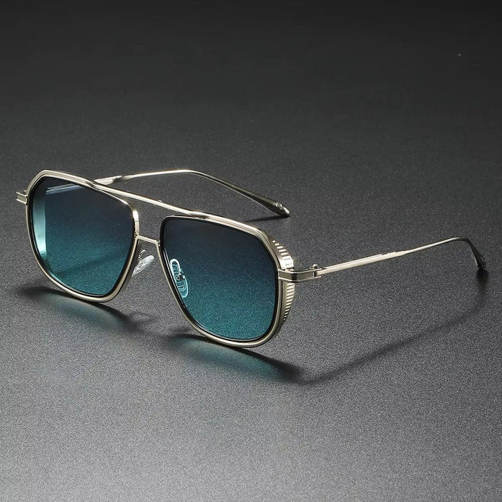 Stilvolle Herren Sonnenbrille, klassische Pilotenform mit Verlaufsglas – das perfekte Accessoire für jeden Anlass.