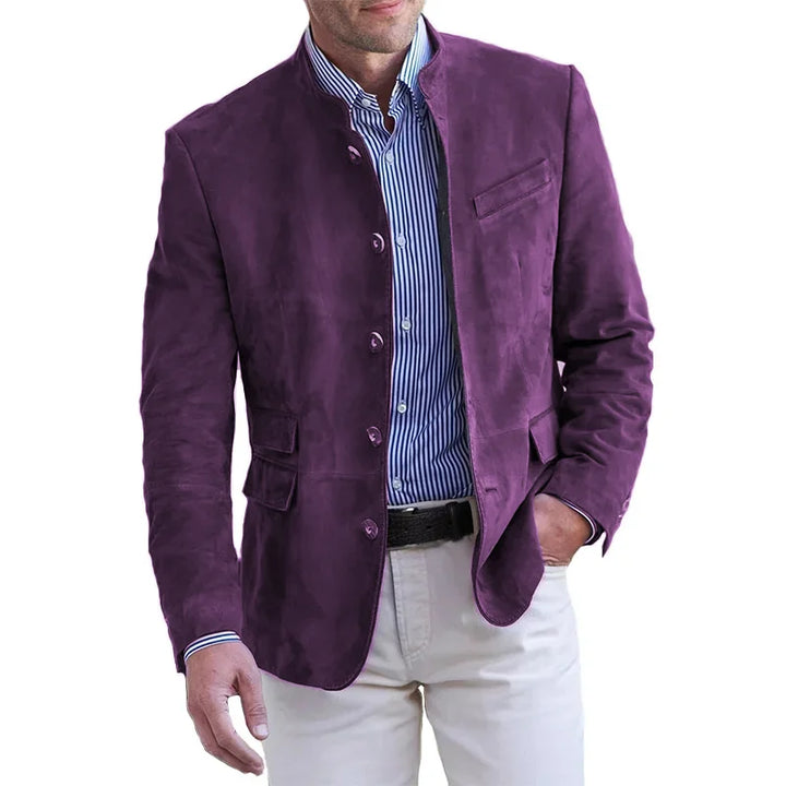 Vielseitiger Herren-Herbstmantel, klassisch und elegant, perfekt für formelle & legere Anlässe.
