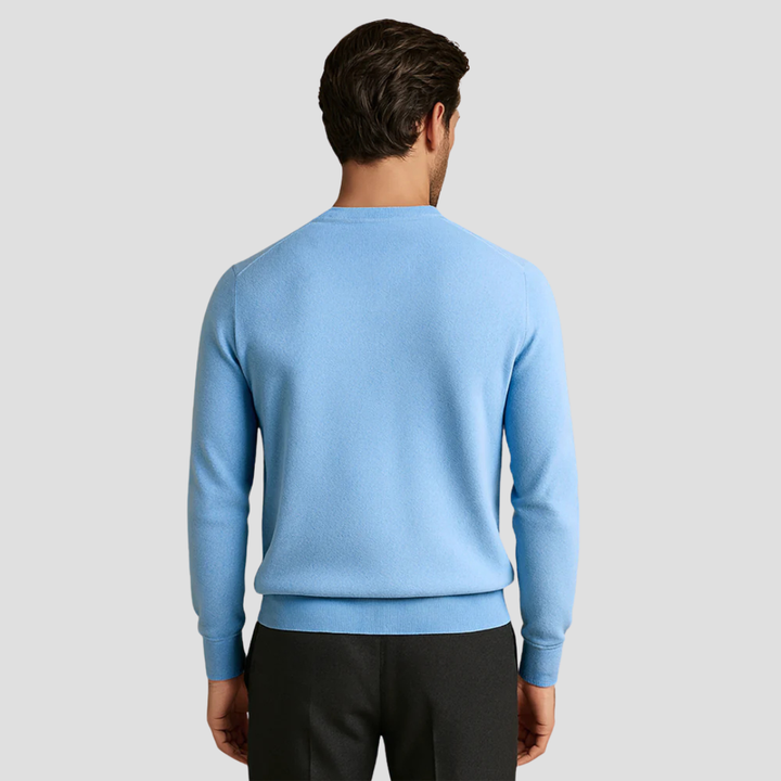Vielseitiger Herren Feinstrickpullover Marcus, perfekt für Freizeit, Büro & elegante Anlässe.
