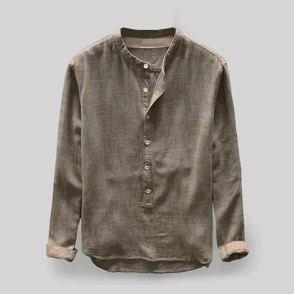 Elegantes Herrenhemd im klassischen Stil, ideal für jeden Anlass, bietet hohen Komfort.