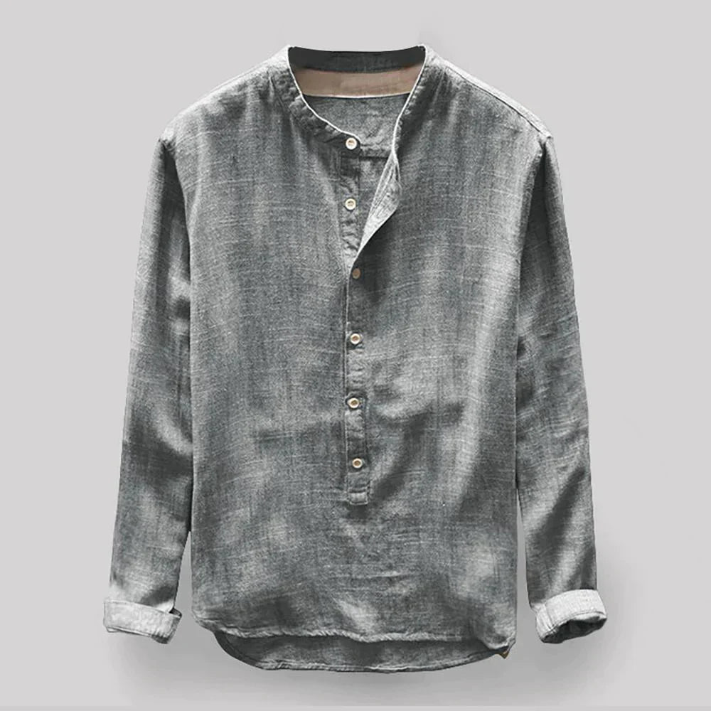 Vielseitiges klassisches Herrenhemd, elegant und bequem für Business- und Freizeit-Outfits.