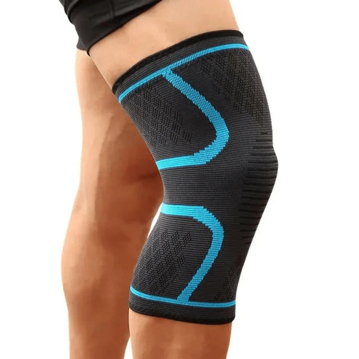 Hochwertige orthopädische Kniebandage für Kniepflege & Gelenkstütze. Fördert Schmerzlinderung.