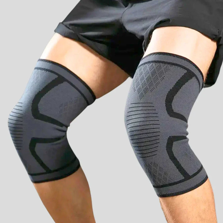 Komfortable orthopädische Kniebandage für den ganzen Tag. Bietet Unterstützung & Schmerzlinderung.