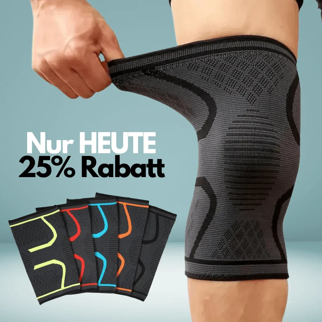 Orthopädischer Knieschutz für Damen & Herren. Sportbandage für Laufen & Training, lindert Schmerz.