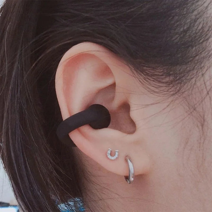 Knochenschall-Ohrhörer kabellos: Open-Ear Kopfhörer für sichere Umgebung beim Sport & Musikgenuss.