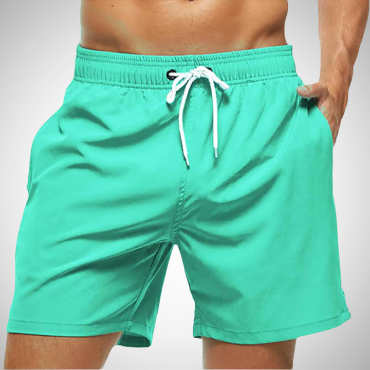 Stilvolle Herren Badeshorts, perfekt für Strand, Pool & Freizeit im Sommer. Komfortable Schwimmhose.