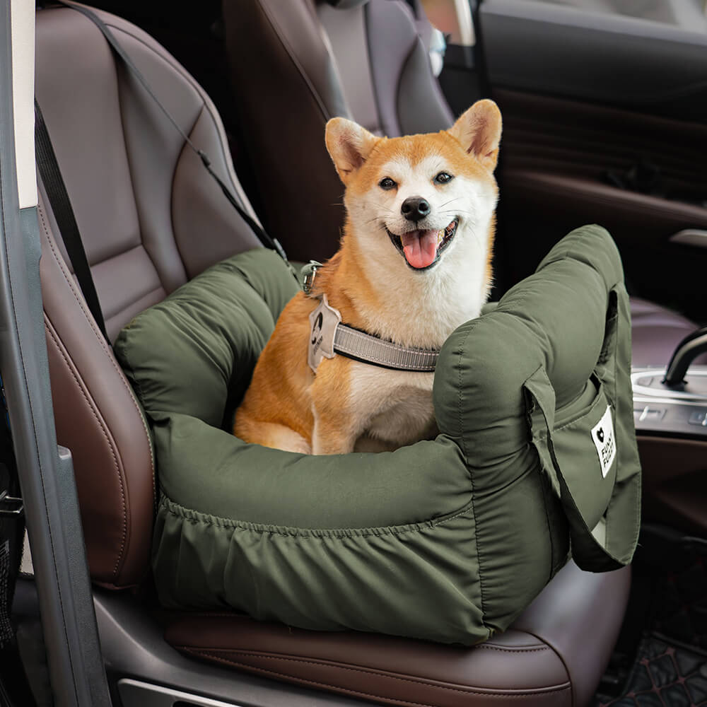 Das Komfort-Hundenest TravelPaw fürs Auto. Ein sicheres und gemütliches Hundebett für alle Reisen.