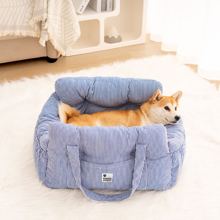 Reisebegleiter TravelPaw Hundenest. Bietet Ihrem Hund ein kuscheliges & sicheres Hundebett im Auto.