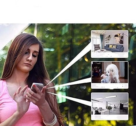 Einfach zu installierende kabellose WLAN-Kamera 1080P mit Akku für flexible Sicherheitslösungen.