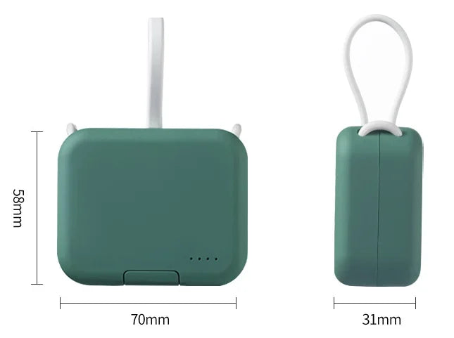 PowerPocket: Kompakte Powerbank als mobiler externer Akku für Smartphones, ideal für Reisen & Alltag.