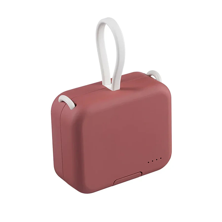 Schnelllade-Powerbank PowerPocket mit Type-C, kompakter externer Akku für unterwegs; lädt schnell Smartphones.
