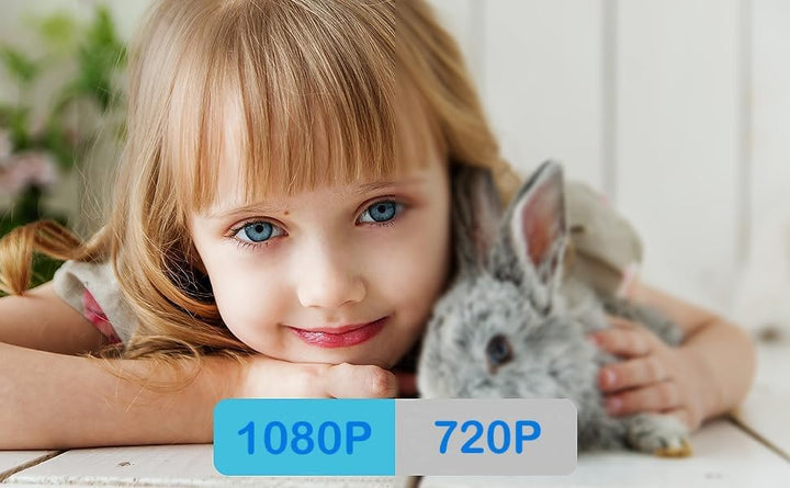 Smart Home Innenkamera mit WLAN und App-Steuerung für flexible Hausüberwachung & sofortige Benachrichtigungen.