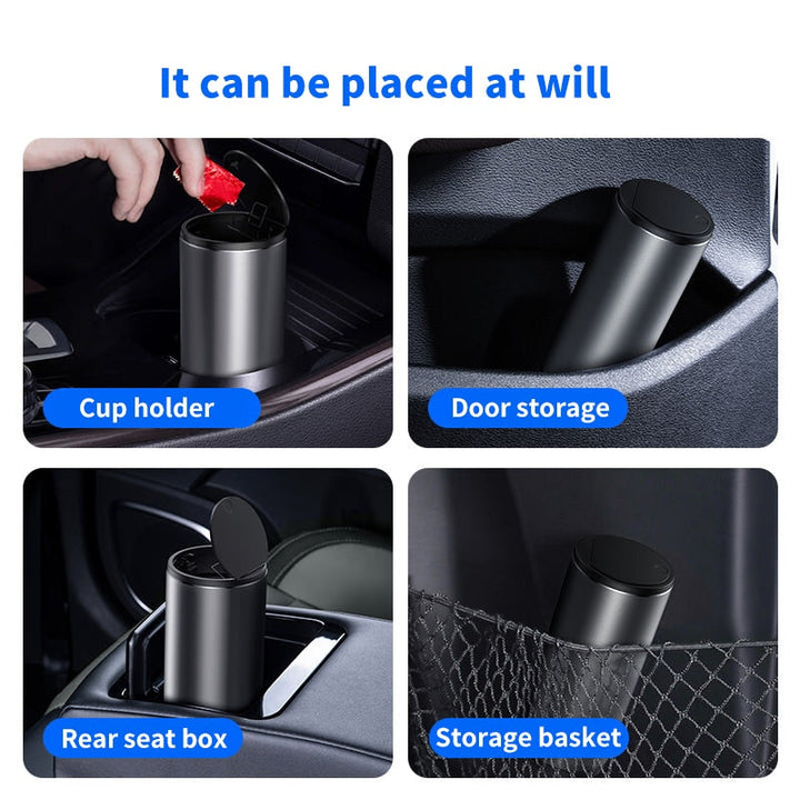 Mini Mülleimer für Auto & Schreibtisch, kompakt, vielseitig einsetzbar, sorgt für Ordnung überall.