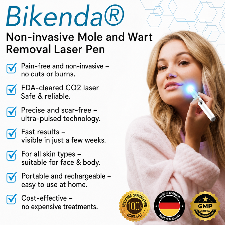 Sanfte Hautverjüngung & Verbesserung des Hautbildes durch den nicht-invasiven CO₂-Laserstift.
