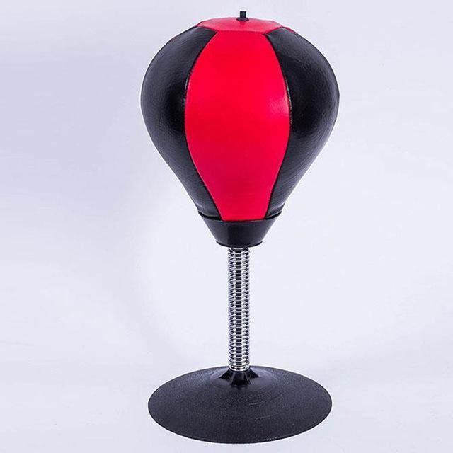 Tragbarer Desktop Punchingball für Stressabbau. Perfekt für Schreibtisch im Büro, Zuhause, gegen Frust.