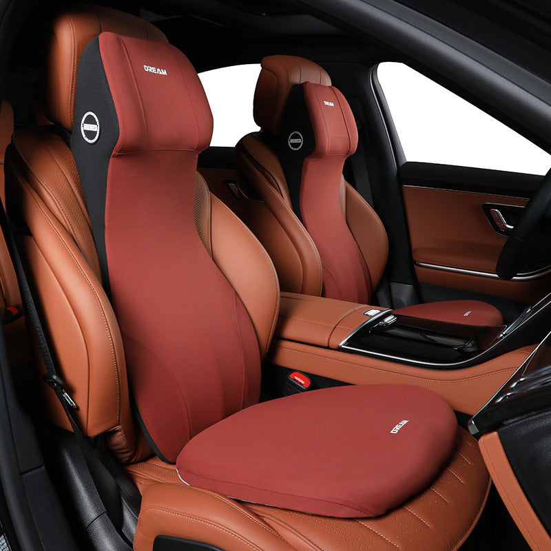 Hochwertiges Memory Schaum Autositzkissen für ergonomischen Fahrkomfort und Entspannung im Auto.