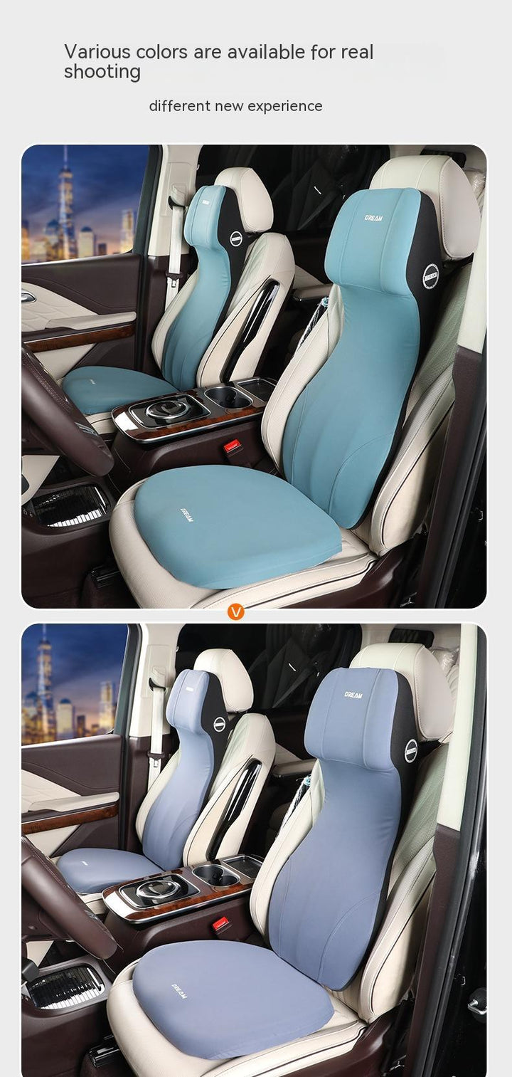 Weiches Memory Schaum Autositzkissen-Set aus Polyester, maximiert den Komfort & Fahrspaß.