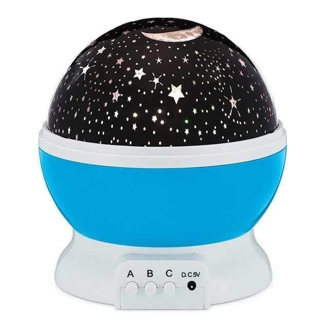 Kosmos Sterne Projektorlampe mit Sternenhimmel für Kinderzimmer & Schlafzimmer, LED Nachtlicht.