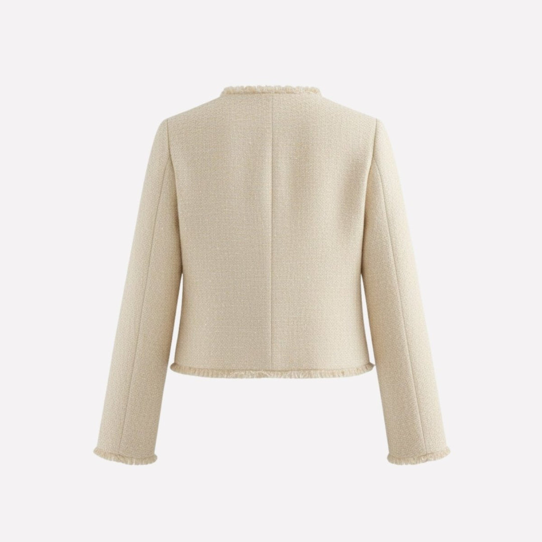 Schwarze Damenjacke Jelani: Eine klassische, stilvolle Oberbekleidung für Business, Freizeit & Eleganz.
