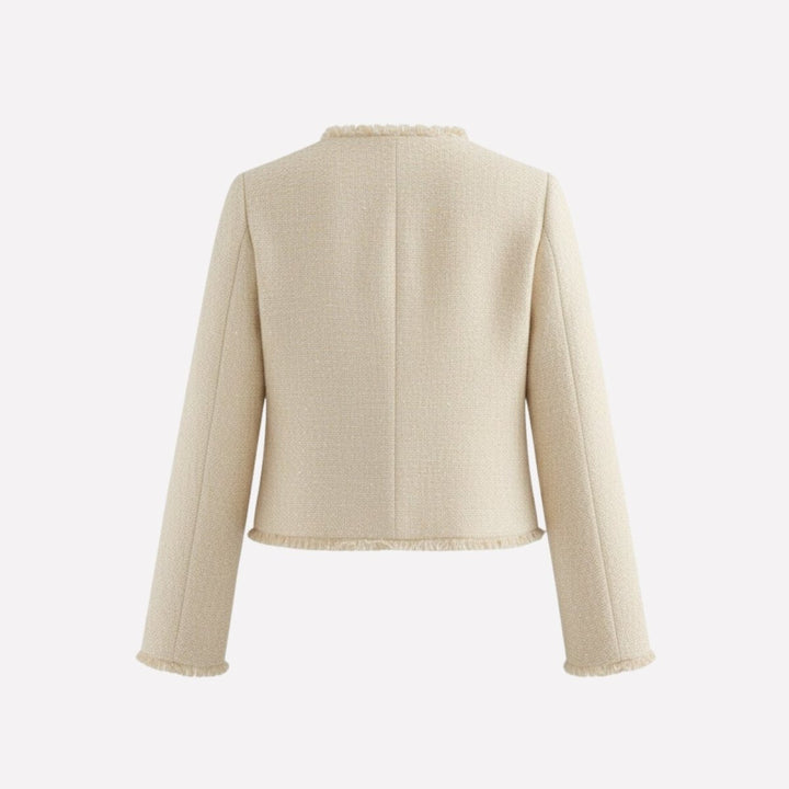 Schwarze Damenjacke Jelani: Eine klassische, stilvolle Oberbekleidung für Business, Freizeit & Eleganz.