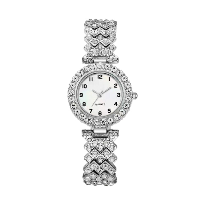Roségoldenes Damen Uhrenset mit Armband, exklusiver Glanz und zeitlose Eleganz für jede Frau.