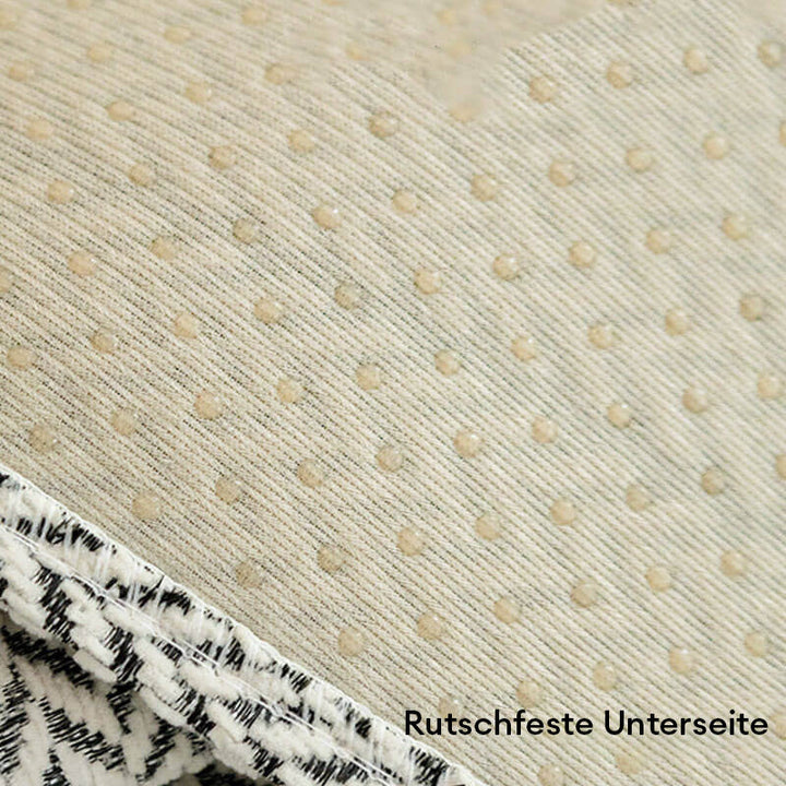 Langlebiger Chenille Sofabezug, kratzfest, waschbar und rutschfest, schützt Ihr Sofa elegant.