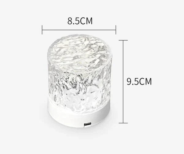 RGB LED Lampe mit Fernbedienung, erzeugt vielfältige Lichtfarben und einzigartige Lichteffekte.