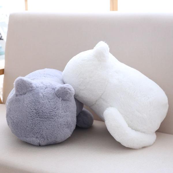 Weiches Plüschkissen, speziell als Katzenkissen konzipiert. Perfekt als Deko und für gemütliche Momente.
