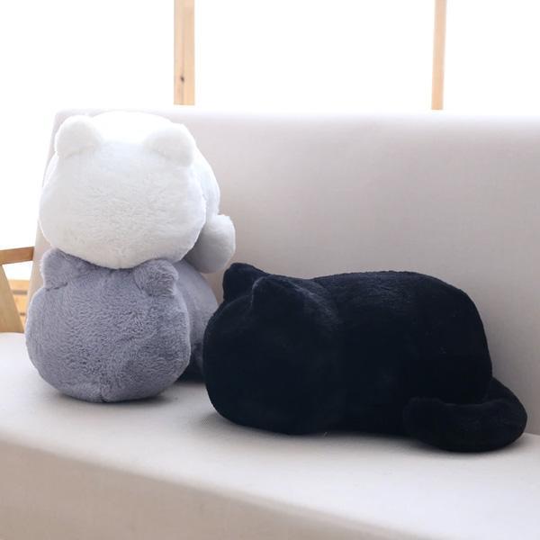 Katzenkissen aus superweichem Plüsch. Perfektes Kuschelkissen für Sofa oder Bett für mehr Gemütlichkeit.